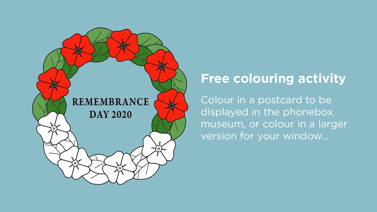 Remembrance Day Colouring Activity