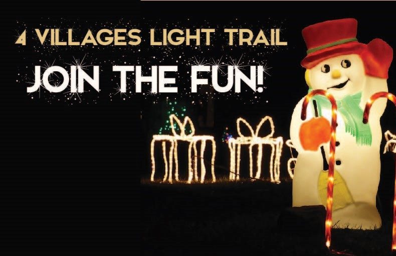 4 Villages Light Trail – Get out and get active this winter!