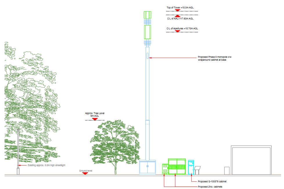 Proposed 5G Monopole