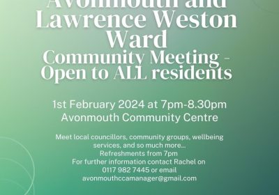 Ward meeting 1 Feb 2024 – Avonmouth